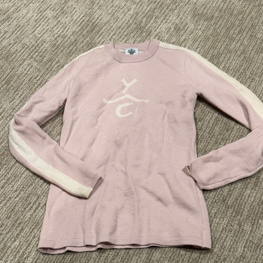Snow Society Pink Sweater